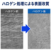 ノンシリコン摺動性ゴム｜ハロゲン処理で潤滑性を高める表面改質