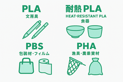 PLAやPBSの違いから学ぶ～バイオプラスチック原料の選定方法と調達の注意点をわかりやすく解説～