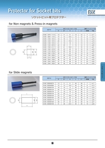 【キズ防止カバー付ソケット】ボルト、ナット締付作業時のキズ防止に樹脂カバー付ソケット