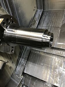 NC旋盤加工　工作機械部品　　鉄（SCM415）　単品　短納期