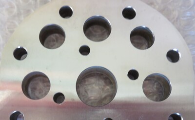 硬質クロムメッキ(HCR)の加工事例　　　～　プレート　膜厚0.15　150μ　～