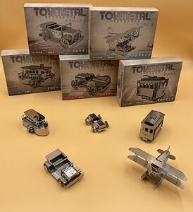 【自社商品】 金属模型キット「TOYMETAL」、三重グッドデザイン受賞