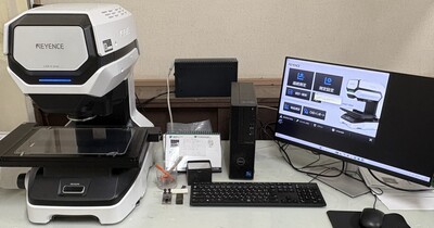 検査　輪郭測定機