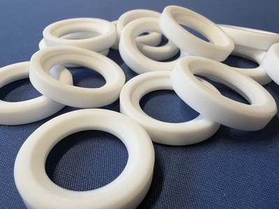 ボール弁用パッキン　PTFE　特注・オーダー製作対応可能