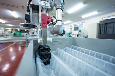 自動化とAI検査による省人化管理