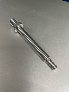 NC複合旋盤加工　二面加工　工作機械部品　アルミ（A7075）　単品　短納期