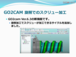 GO2cam　旋削でのスクリュー加工　部品加工用CAD/CAM