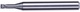 無限コーティングプレミアムPlus 高硬度鋼高精度加工用4枚刃ロングネックラジアスエンドミル 焼きばめ対応ショートシャンク 『MHRSH430RSF』