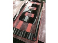 A2017 アルミプレート タップ加工 穴加工 20x250x410 - 有限