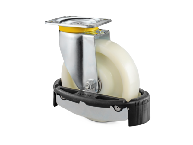 テンテキャスター テンテキャスター 超重荷重用キャスター(ウレタン車輪) φ300 固定式 テンテキャスター 超重荷重用キャスター\"KAPPA\"(ポリウレタン車) φ300