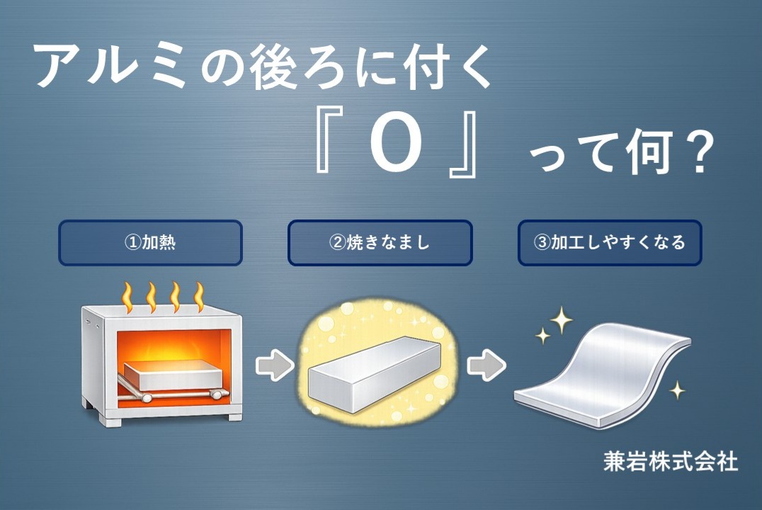 無料DL アルミのO材（焼きなまし材）とは？H32・H34との違いや特徴を