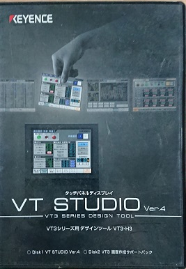 VT3シリーズ用デザインツール：VT STUDIO（キーエンス／タッチパネル）-