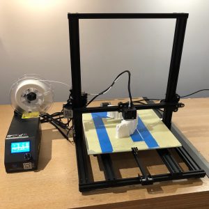 3Dプリンタで試作！たてよこ高さ400mmのサイズまで対応可能です！大型