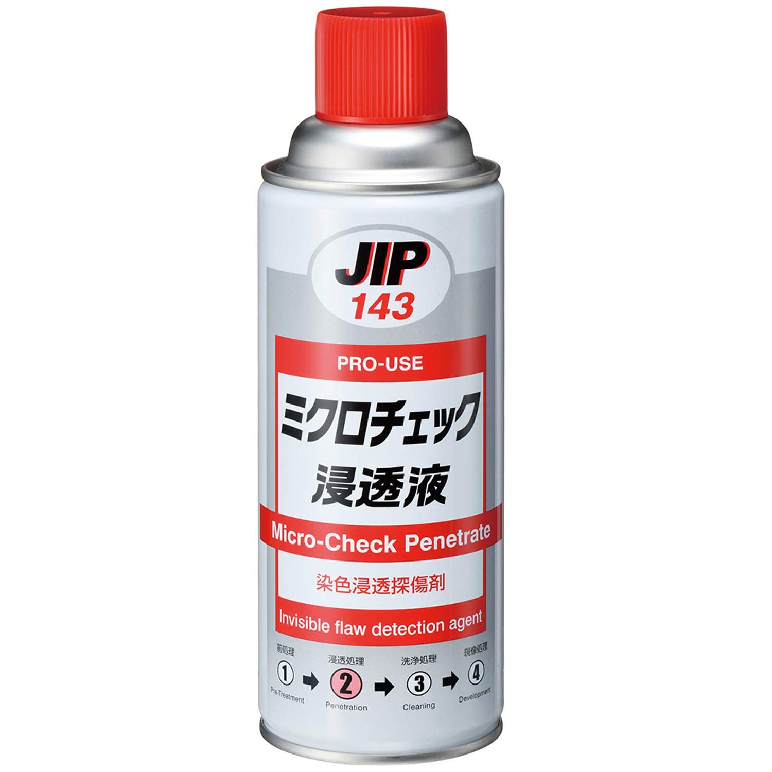 JIP143 ミクロチェック浸透剤 クラックチェック 浸透探傷剤 イチネン